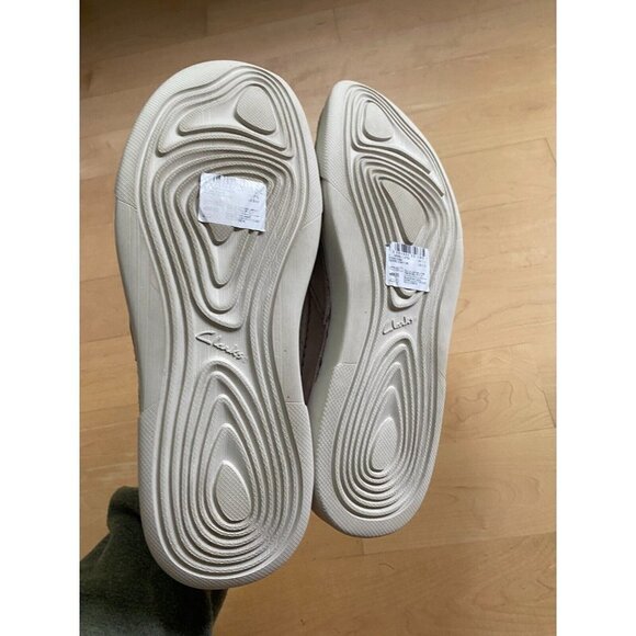 CLARKS "Gereld" step BNWT Mens Size 8 boat shoe canvas slip on - Picture 6 of 7